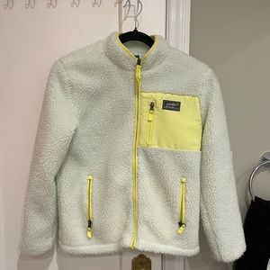 Eddie Bauer sherpa fleece jacket